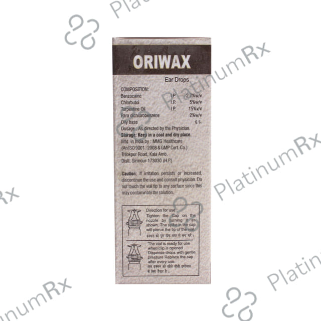 Oriwax Ear Drop 10ml