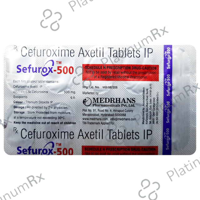 Sefurox 500 Tablet