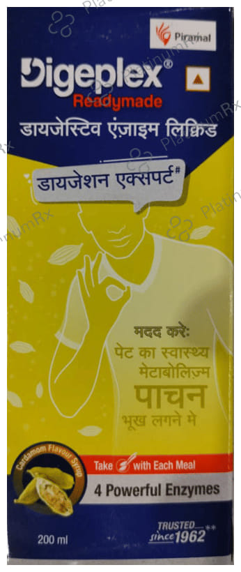 Digeplex Readymade Cardamom Syrup 200ml
