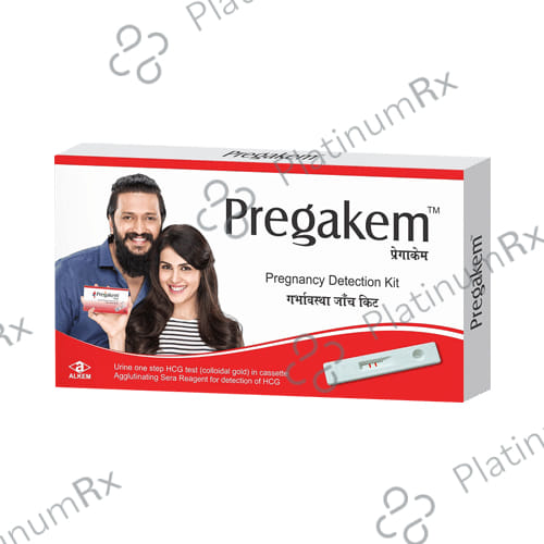 Pregakem Pregnancy Detection Test Kit 1s