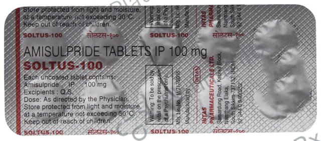 Soltus 100mg Tablet 10s