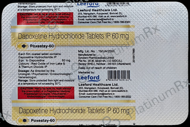Poxestay 60mg Tablet