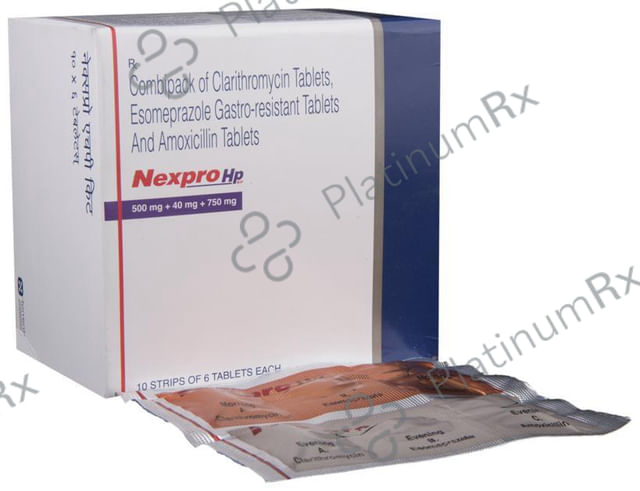 Nexpro HP 750/500/40mg Combipack 1Kit