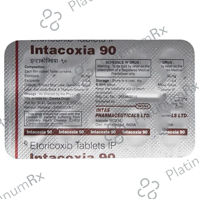 Intacoxia 90mg Tablet 10s