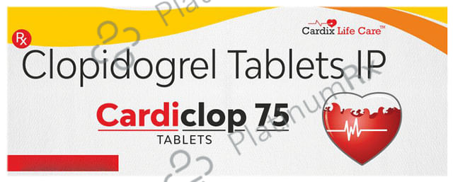 Cardiclop 75mg Tablet