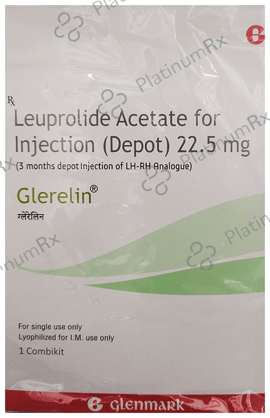Glerelin 22.5mg Pre Filled Syringe 1s