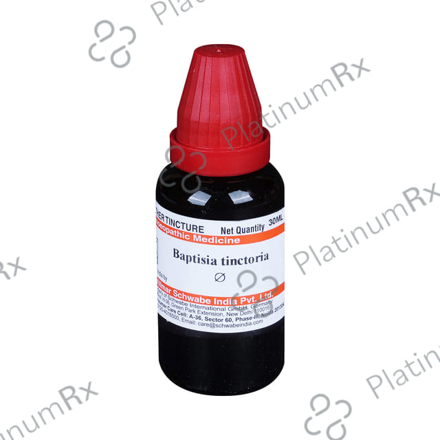 Dr Willmar Schwabe India Baptisia Tinctoria Mother Tincture Q