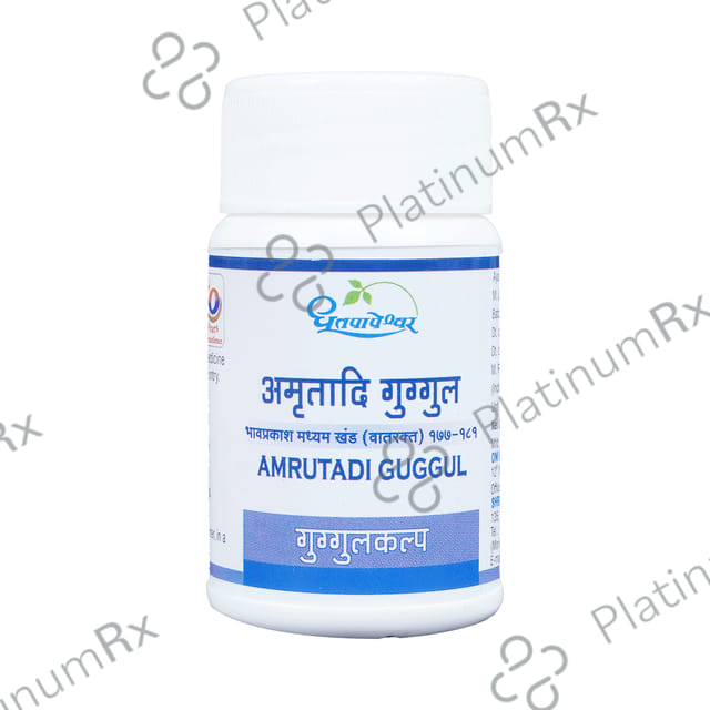 Dhootapapeshwar Amrutadi Guggul 60 tablets