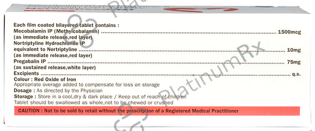 Nervespeed NT Tablet SR 10s