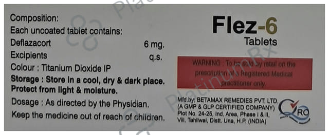 Flez 6mg Tablet 10s