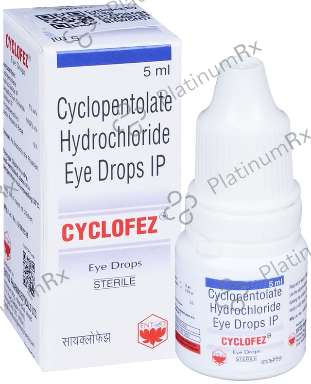 Cyclofez 1% Eye Drop 5ml