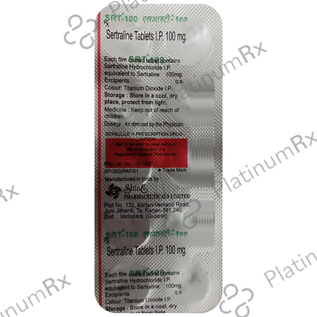 S R T 100mg Tablet
