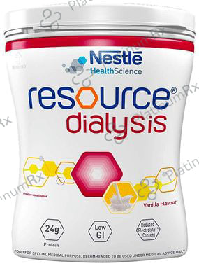 Nestle Health Science Resource Dialysis Supplement with Protein, Low GI & Electrolytes - Flavour Powder Vanilla