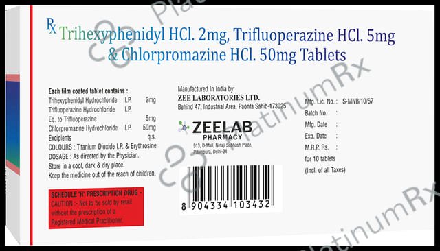 Clorprox T Plus 50/5/2mg Tablet 10s