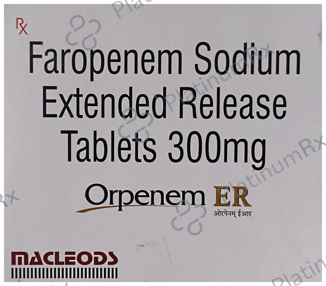 Orpenem ER 300mg Tablet 10s