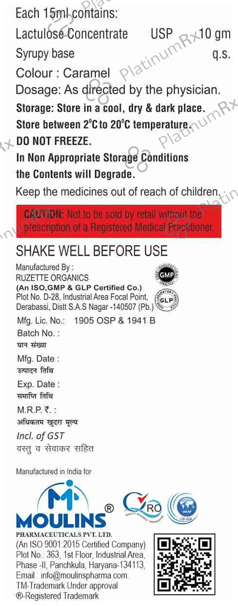 Laxpose 10000mg Oral Solution 100ml