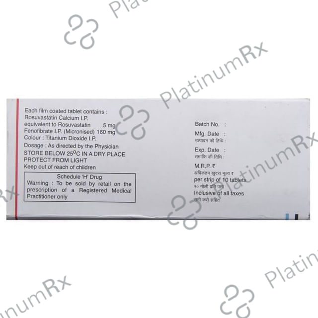 Rozucor F 5/160mg Tablet 10s