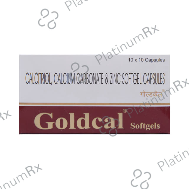 Goldcal Soft Gelatin Capsule 10s