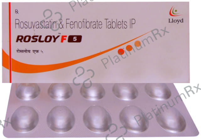 Rosloy F 160/5mg Tablet 10s