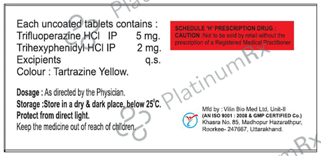 Trifdyl F 5/2mg Tablet 10s