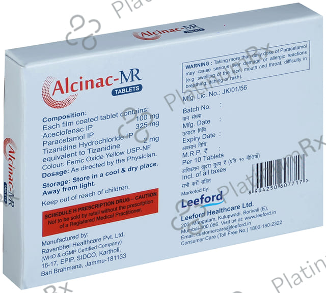 Alcinac MR Tablet 10s