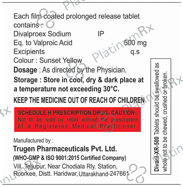 Divaril-XR 500 Tablet