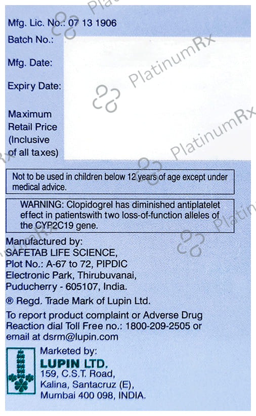 Tonact Gold 10/75/75mg Capsule 10s