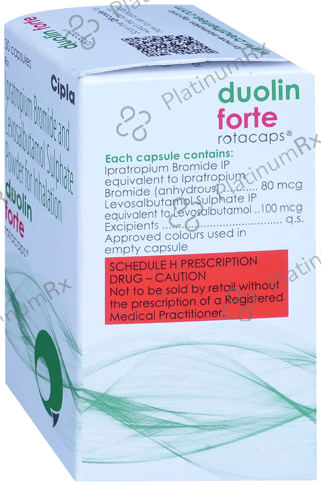 Duolin Forte 100/80mcg Rotacap 30s