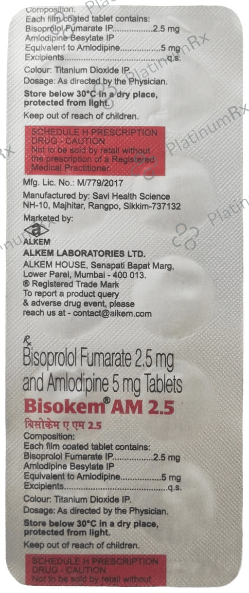Bisokem AM Tablet 10s