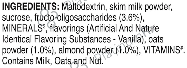 PediaSure Powder for Growing Children Vanilla with Oats & Almond 200 gm