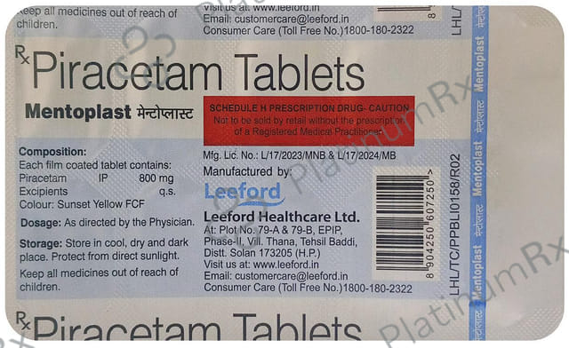 Mentoplast 800mg Tablet 10s
