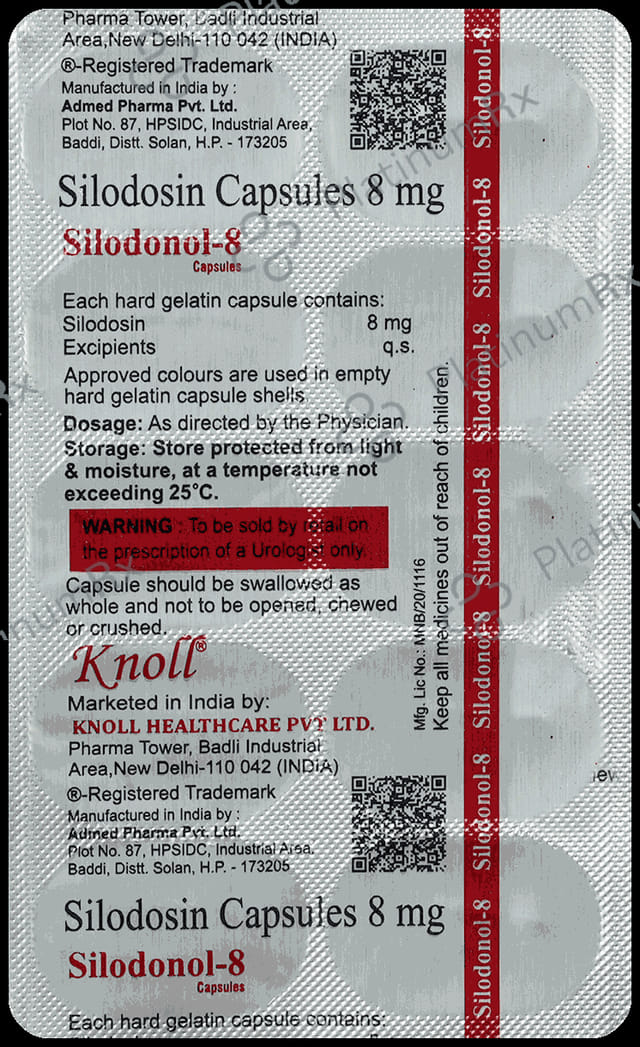 Sildonol 8 Capsule