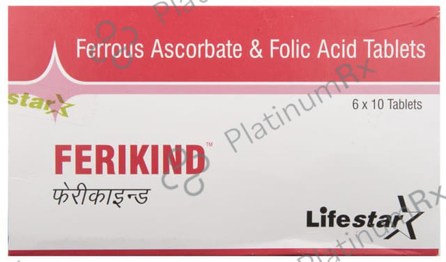 Ferikind 100/1.5mg Tablet 10s