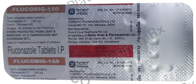 Flucobig 150mg Tablet 1s