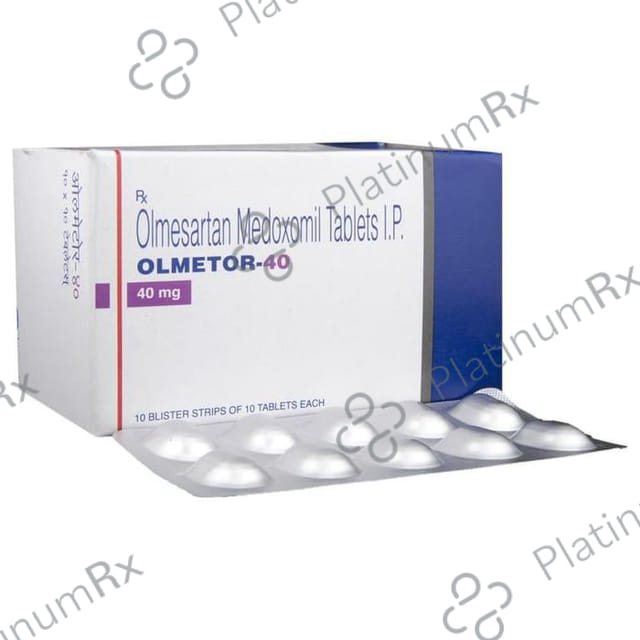 Olmetor 40mg Tablet 10s