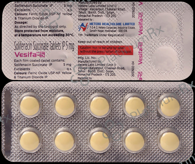 Vesifa 5mg Tablet