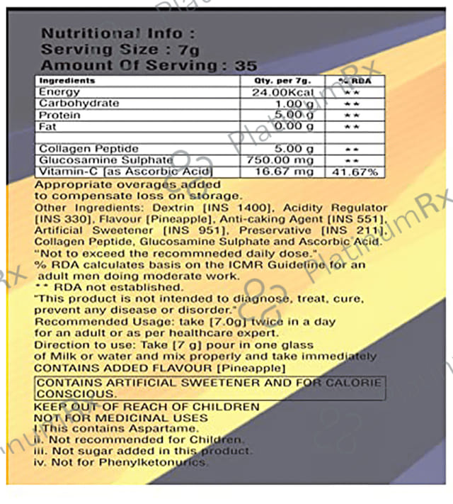 Nutrigrow Collagen Peptide Powder