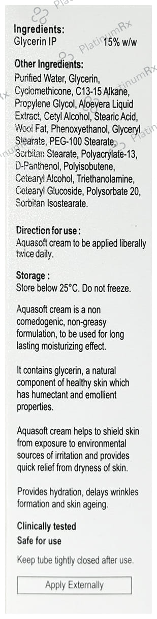 Aquasoft Cream 100gm