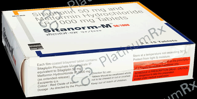 Sitanorm M 50/1000 Tablet ER