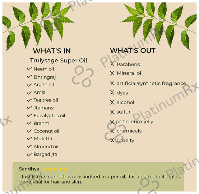 Trulysage Super Oil
