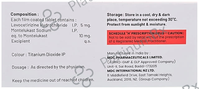 Montesave LC 5/10mg Tablet 10s