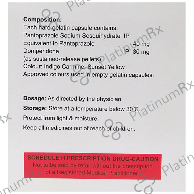 Panfred D 30/40mg Capsule PR 10s