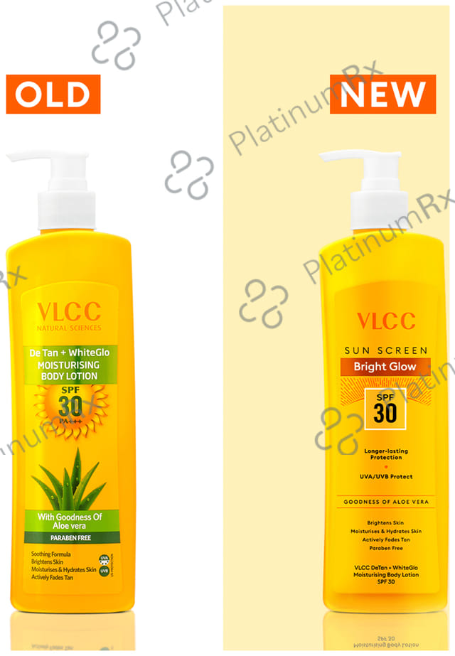 VLCC De Tan + WhiteGlo Moisturising SPF 30 Body Lotion 350ml