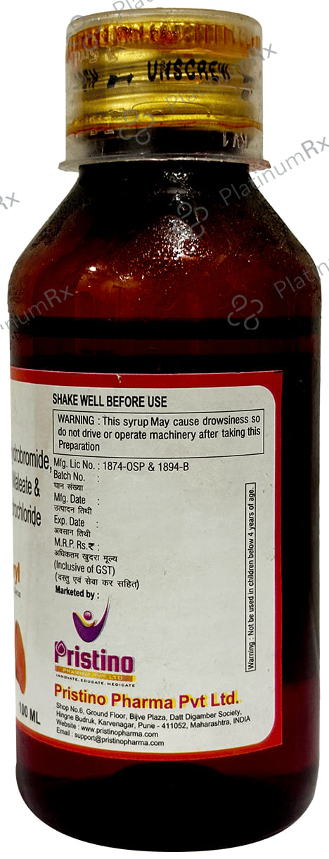 Pristadryl Syrup 100ml