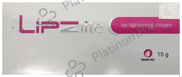 Lipzlite Lip Lightening Cream Paraben Free 15gm