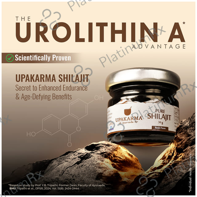 Upakarma Ayurveda Pure Shilajit Resin Form Mega Pack