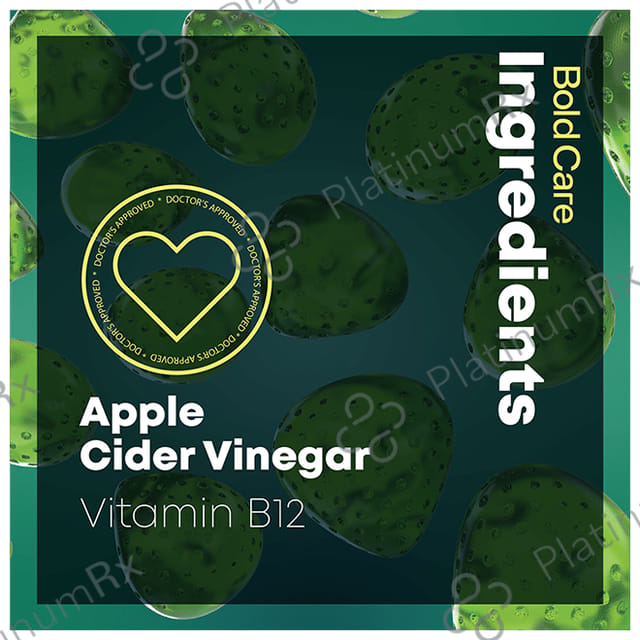 Bold Care Apple Cider Vinegar Gummy Sugar Free