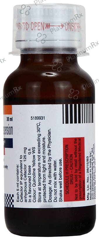 Keflor Redimix 125mg Banana Oral Suspension 30ml