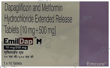 Emildap M 10/500mg Tablet ER 10s
