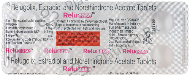 Reluease 40/1/0.5mg Tablet 10s